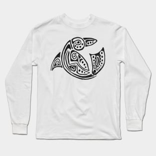 Little black dolphin Long Sleeve T-Shirt